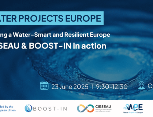 Join BOOST-IN at the Water Projects Europe event ‘Building a Water-Smart and Resilient Europe’ on June 23