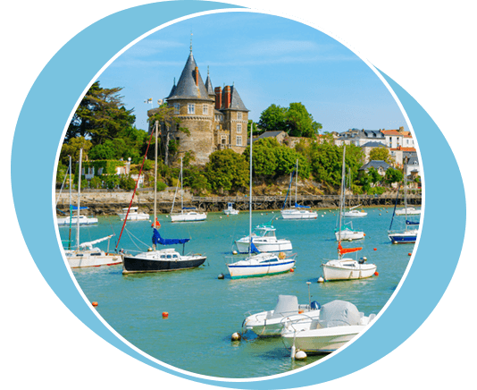 Mediterranean coast region, France